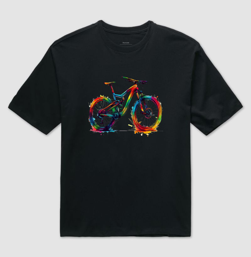 Camiseta Over MTB Colors