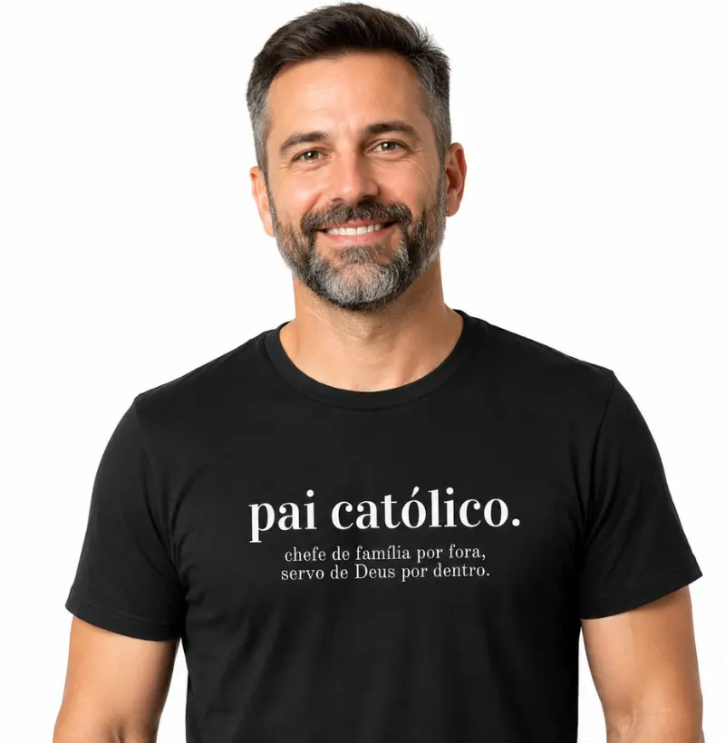 Camiseta Algodão Peruano Chefe de Família