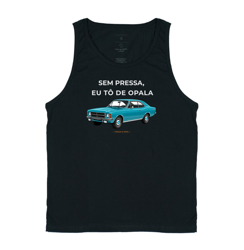 Sem pressa, eu tô de Opala - azul claro