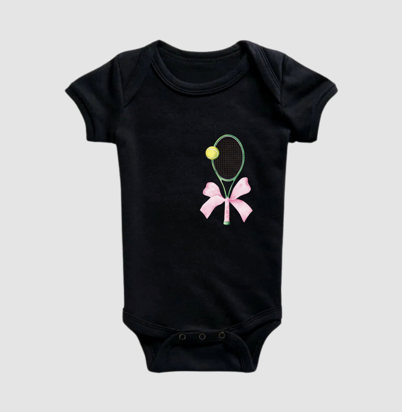 Raquete com Laço Rosa Pocket - Body Infantil