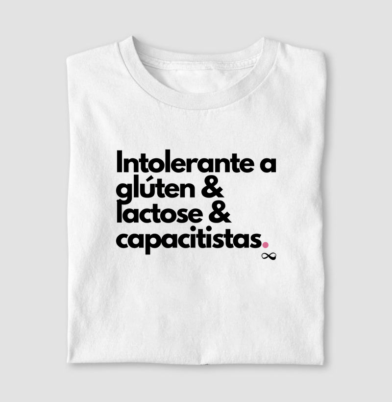 Intolerante a glúten & lactose & capacitistas
