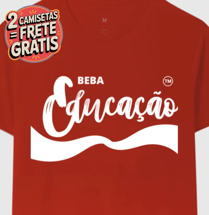 Camiseta Beba Educação