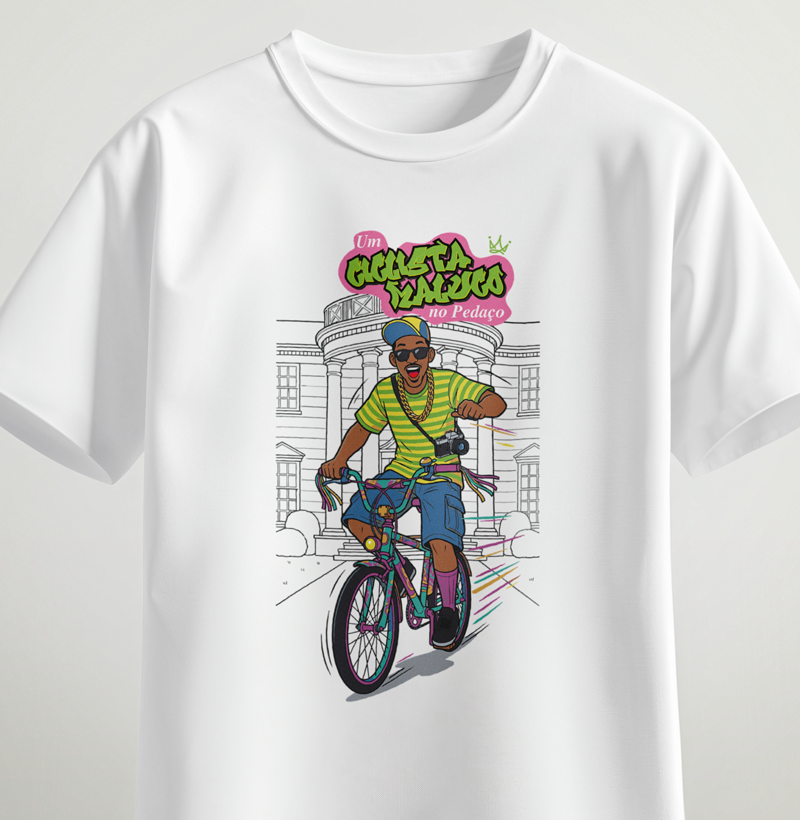 Um ciclista maluco no pedaço