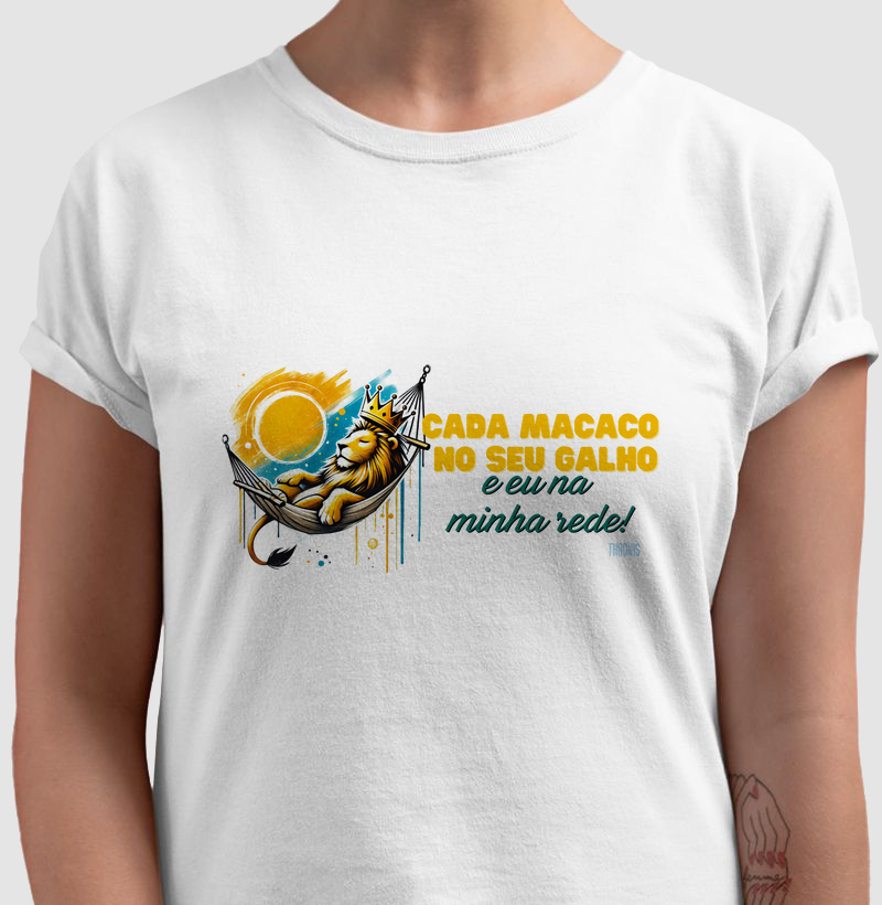 🐒🌴 CADA MACACO NO SEU GALHO… E EU NA MINHA REDE!