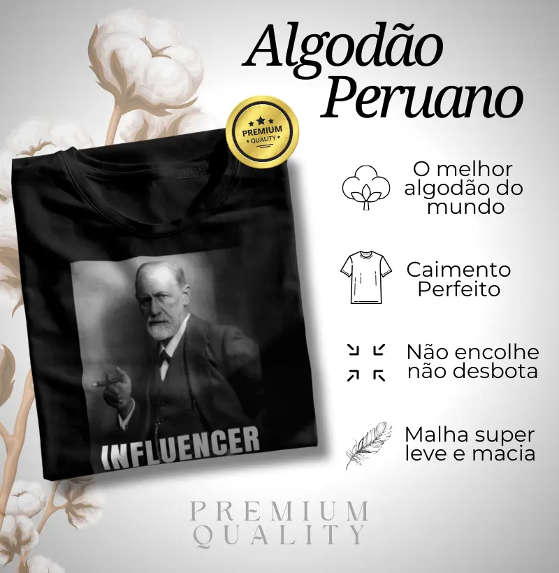 Algodão Peruano - Freud Influencer