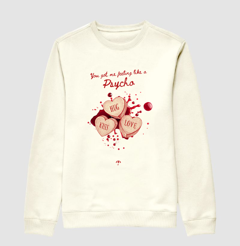 Suéter Moletom Psycho - Red Velvet