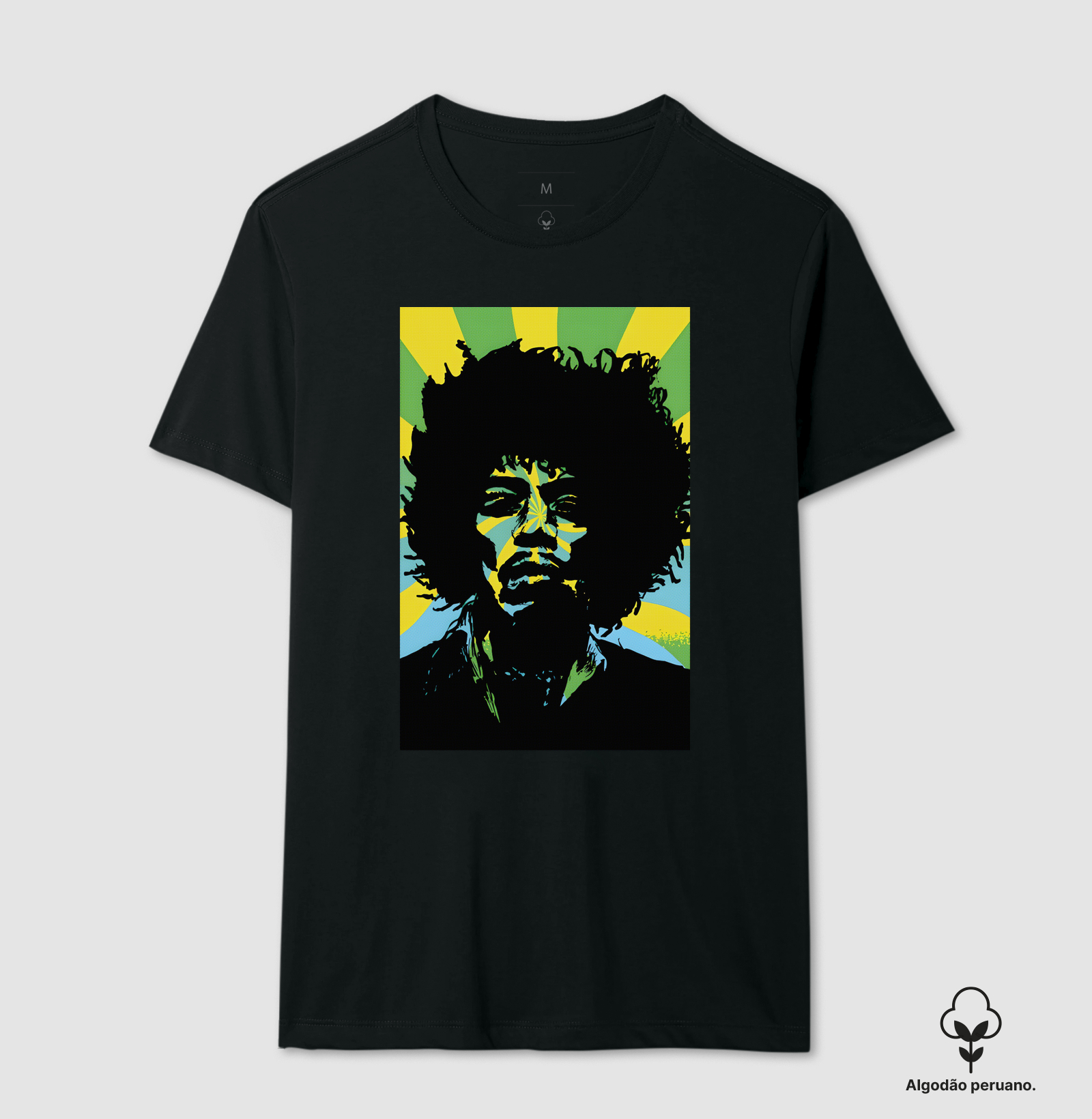 Guitarrista Psicodélico – Estampa Rock Psicodélica