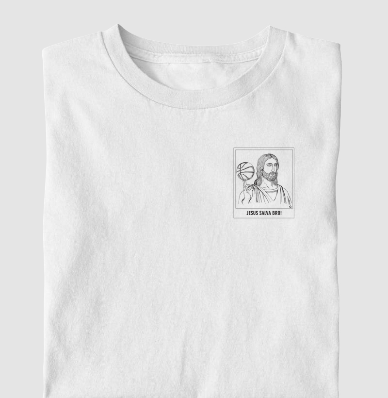 CAMISETA JESUS SALVA BRO!