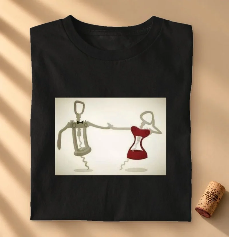 Camiseta Vinho - Dança dos Saca-Rolhas