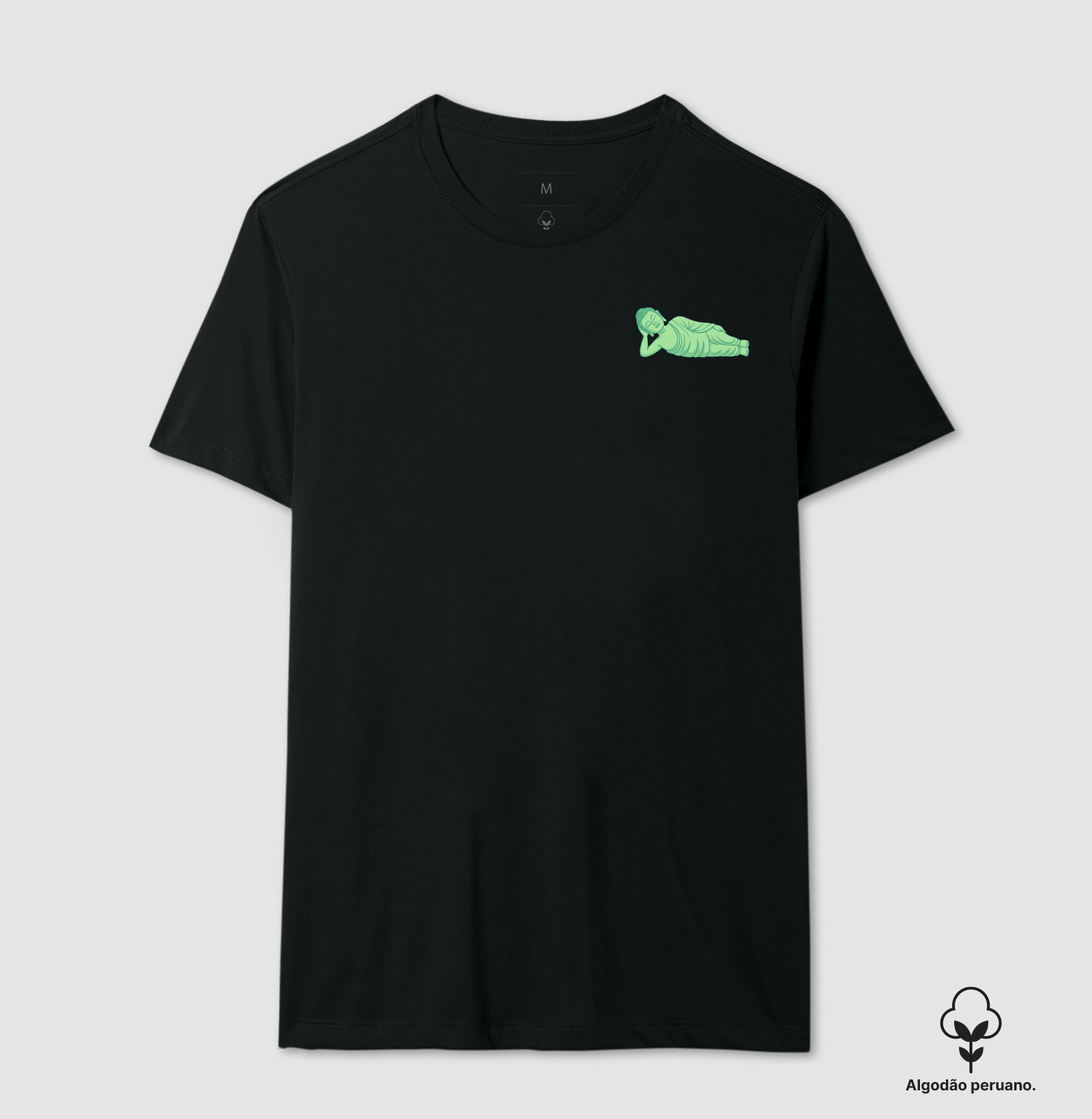 Buda Deitado - Minimalista