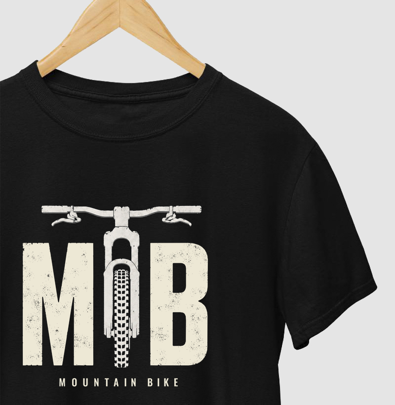 Camiseta MTB (Areia) — Garfo e Pneu