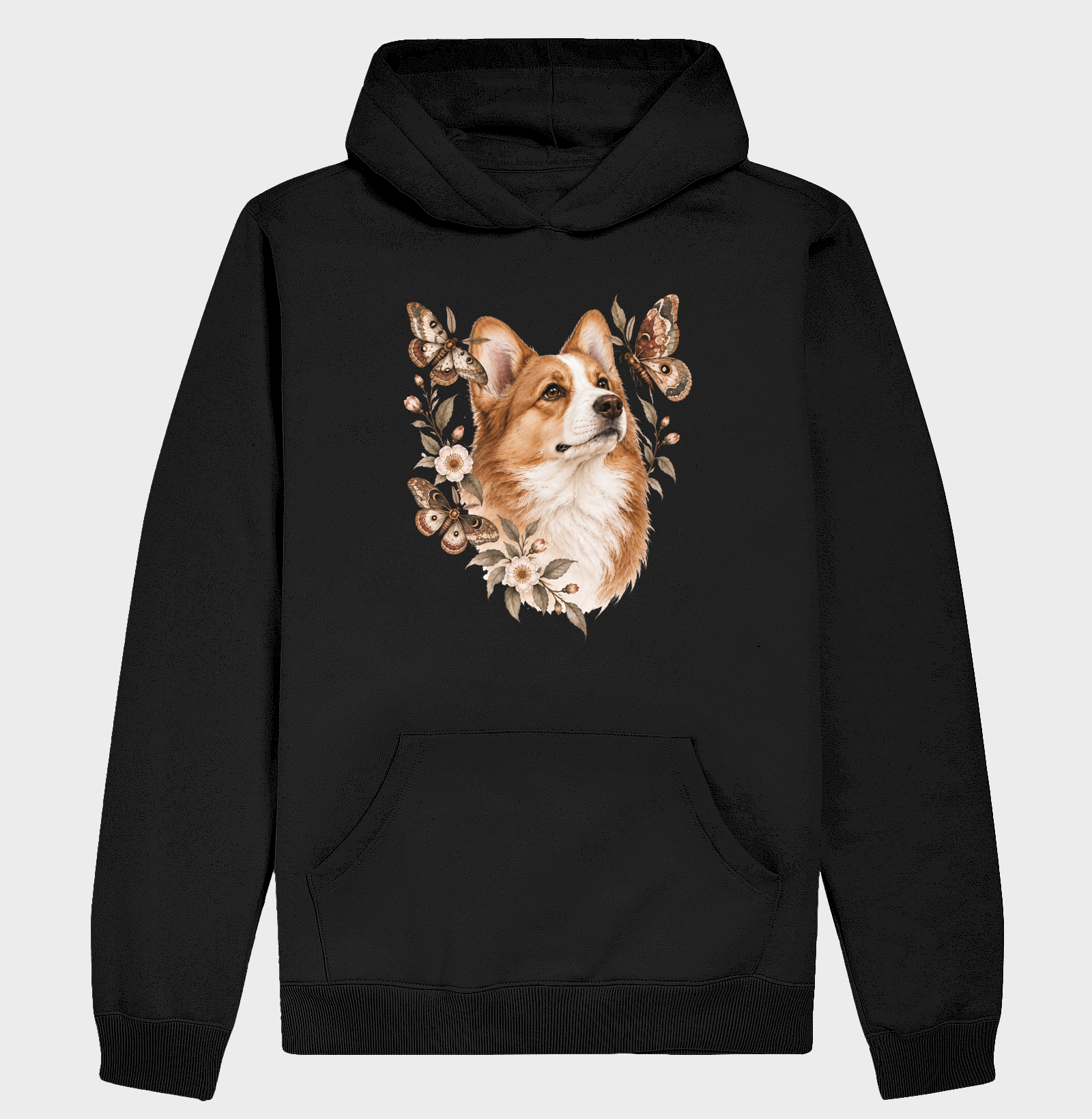 Corgi Artístico - Hoodie Moletom