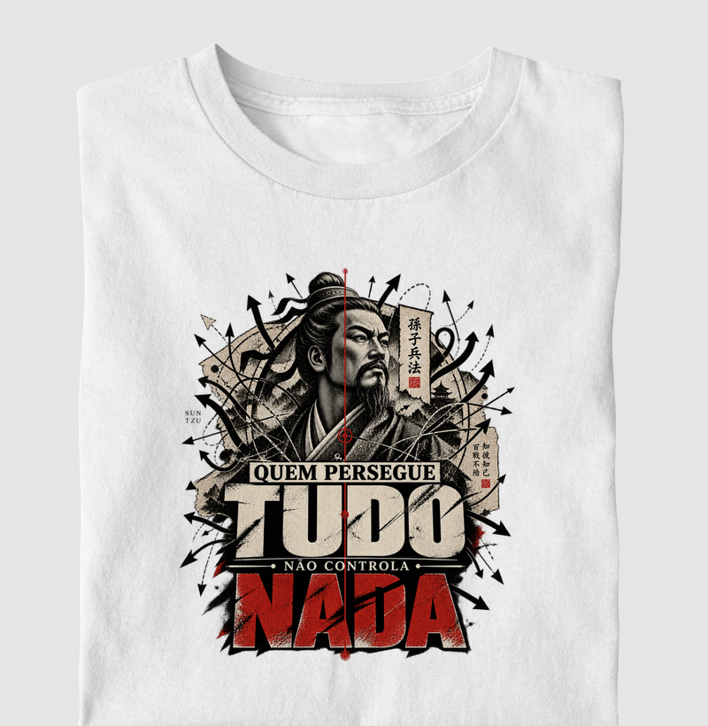 Sun Tzu - Quem Persegue Tudo Não Controla Nada