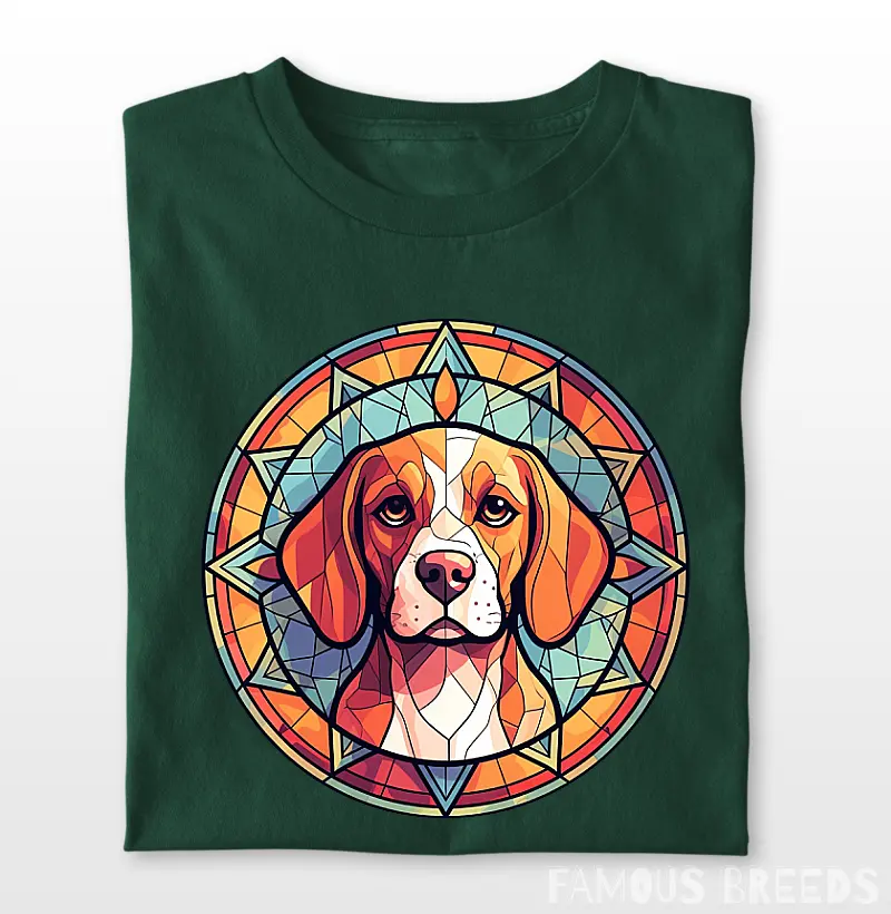 Beagle Vitral