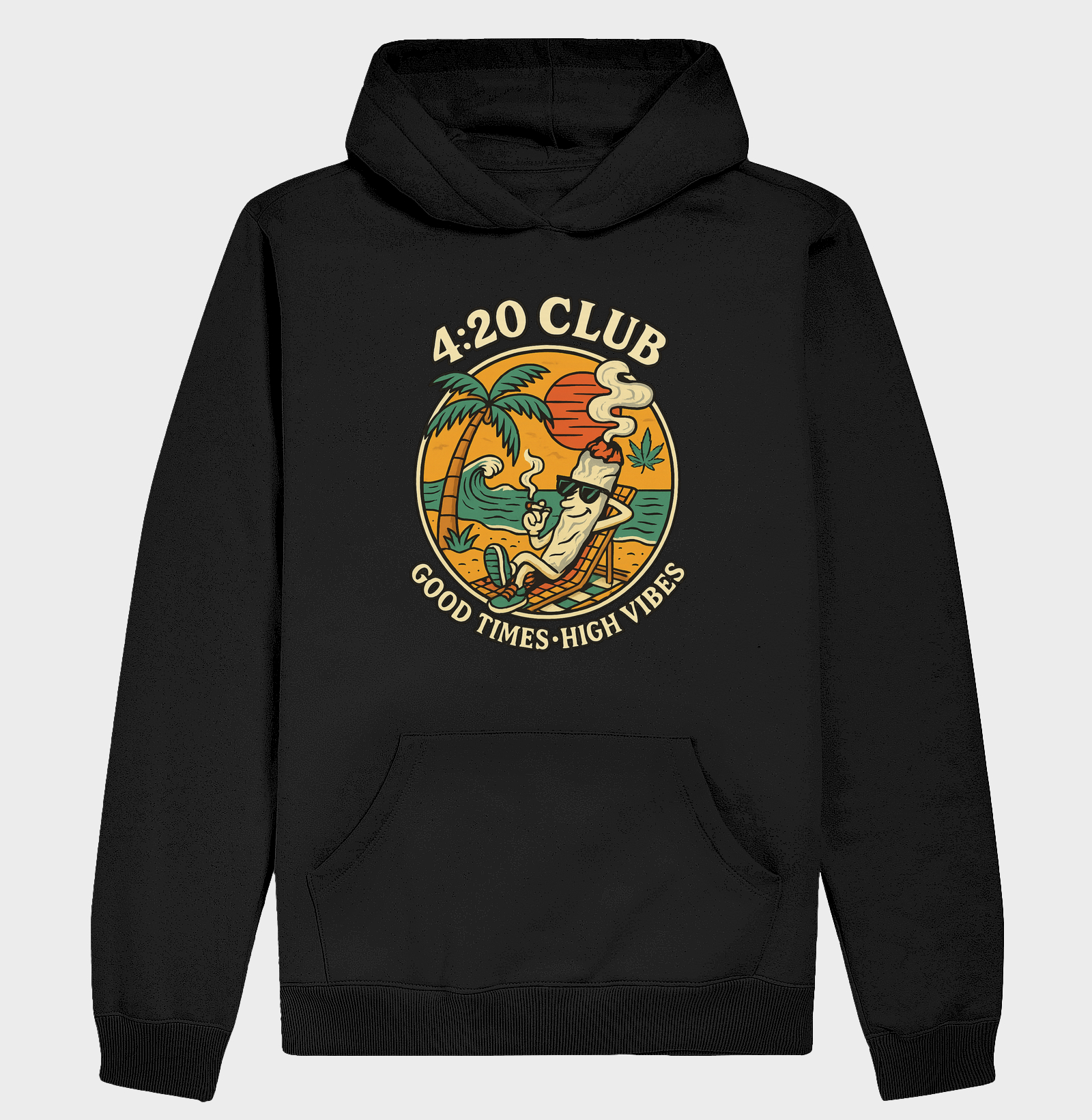 Hoodie moletom - 4:20 Club Good Times