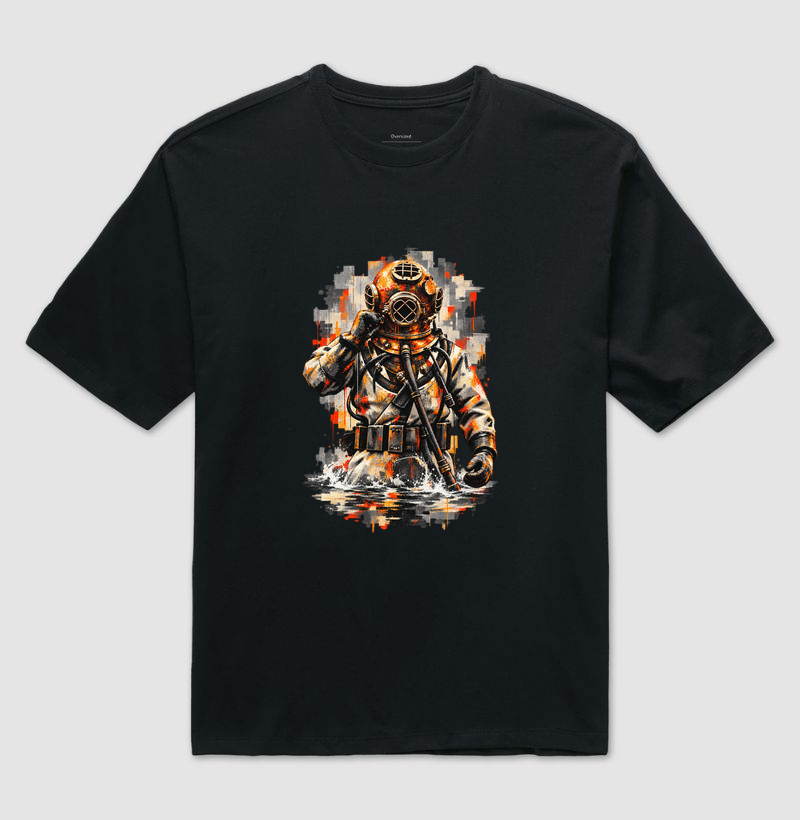 Mergulhador Clássico - Camiseta Oversized