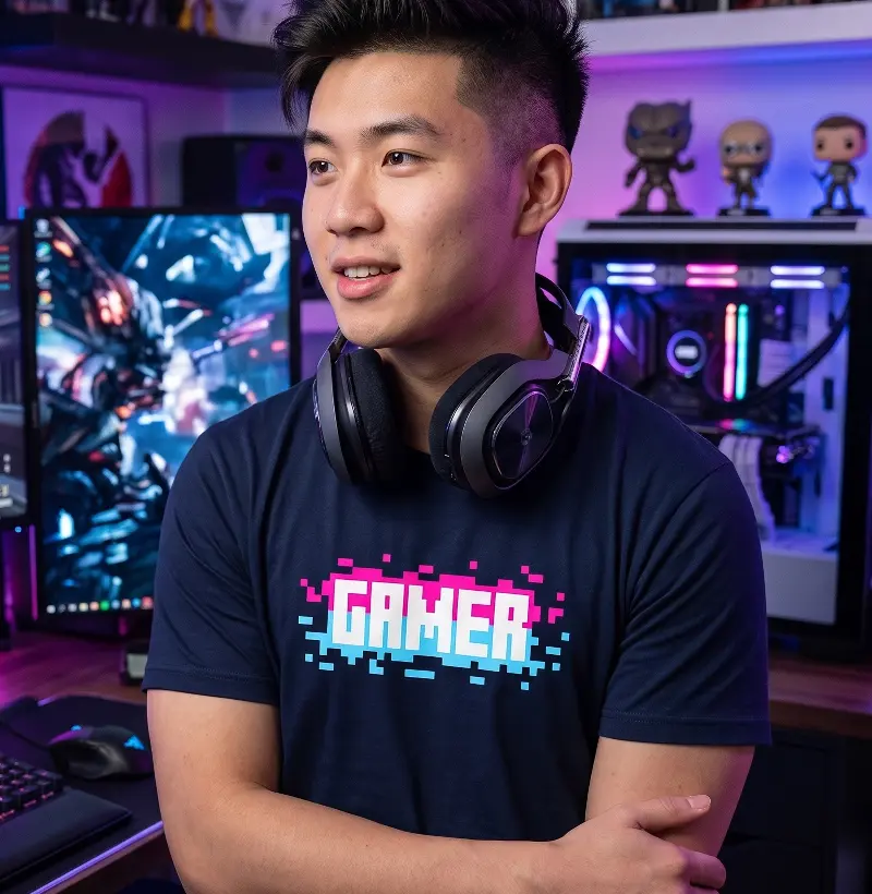 Camiseta Masculina "GAMER"