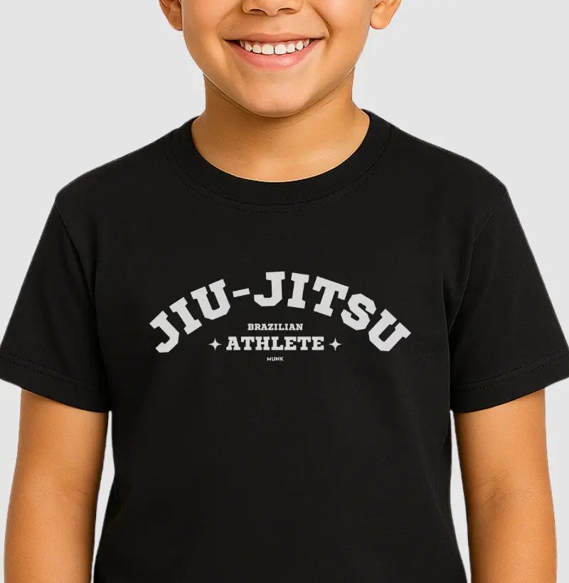 Infantil Jiu-Jitsu Athlete Faixa Branca/Cinza