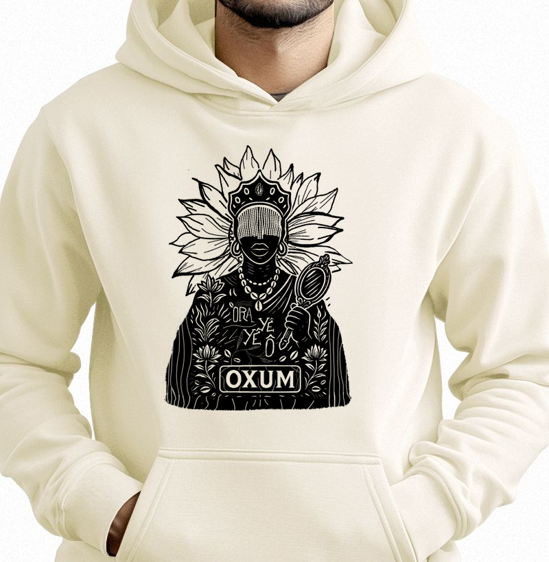 Molteom CapuzOxum (estampa preta)