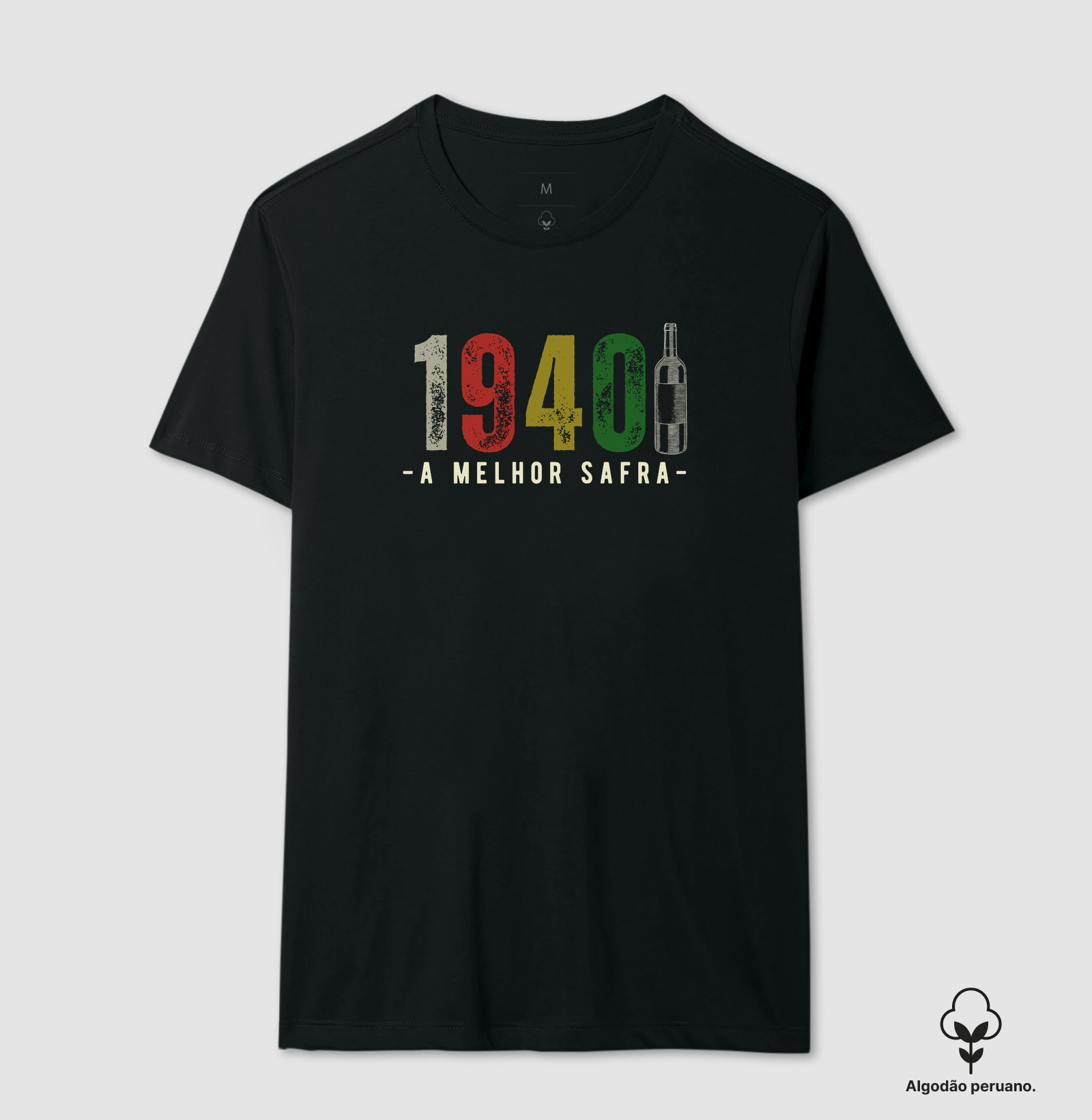 Camiseta Vinho - A Melhor Safra 1940