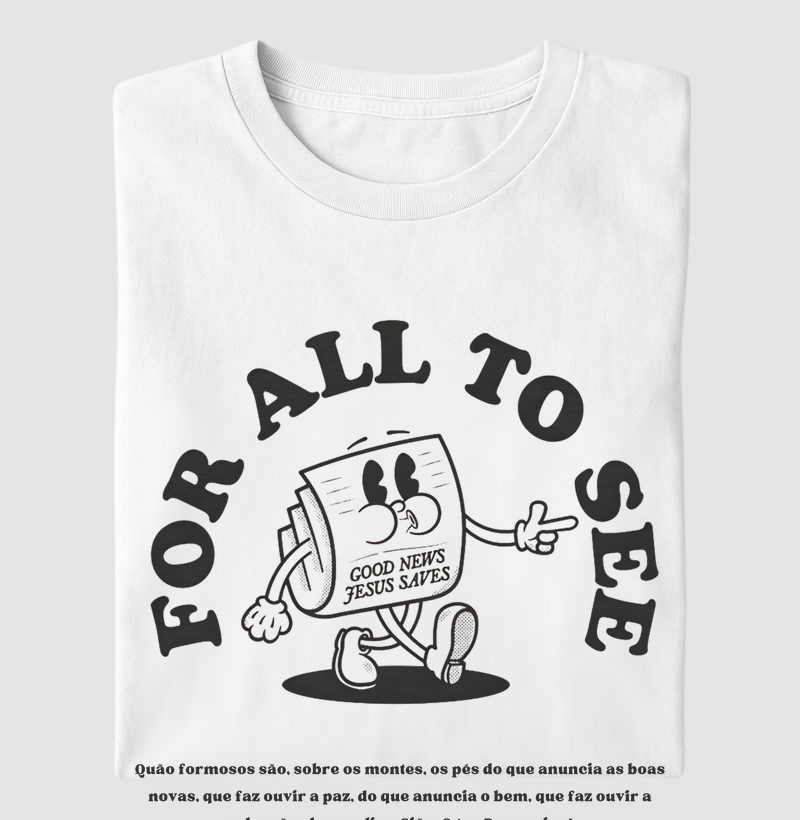 "Quão formosos são sobre os montes os pés do que anuncia as boas novas"