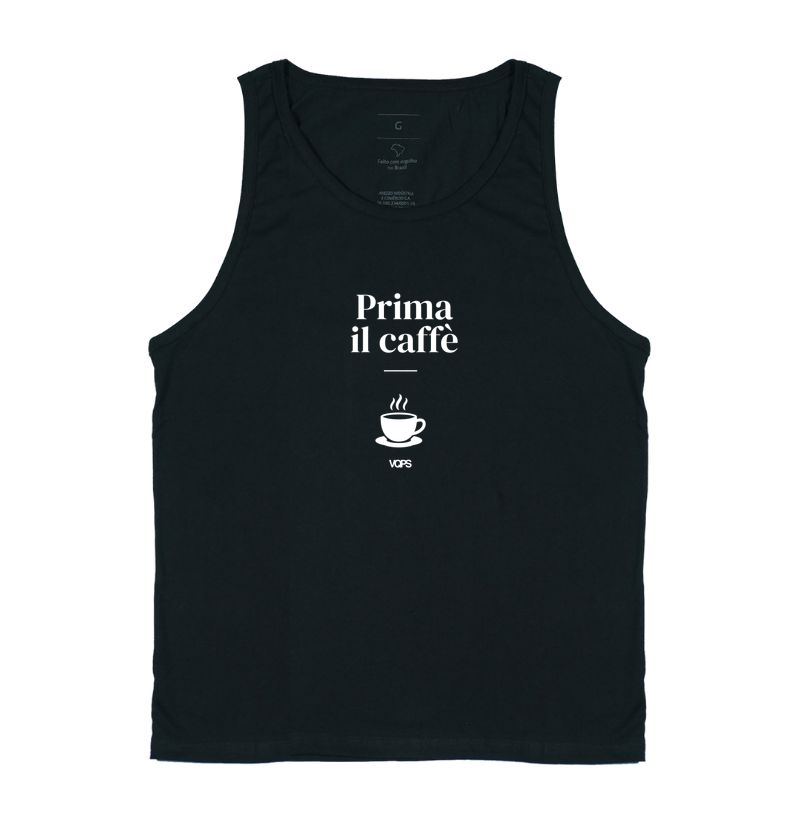 "Primeiro o café"