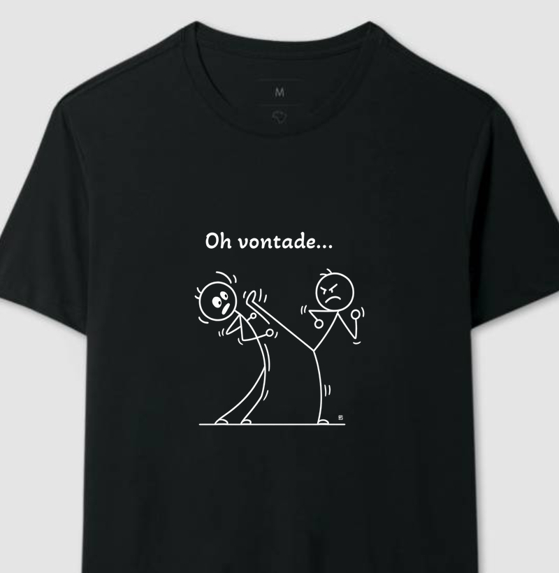 Camiseta Oh, vontade!  