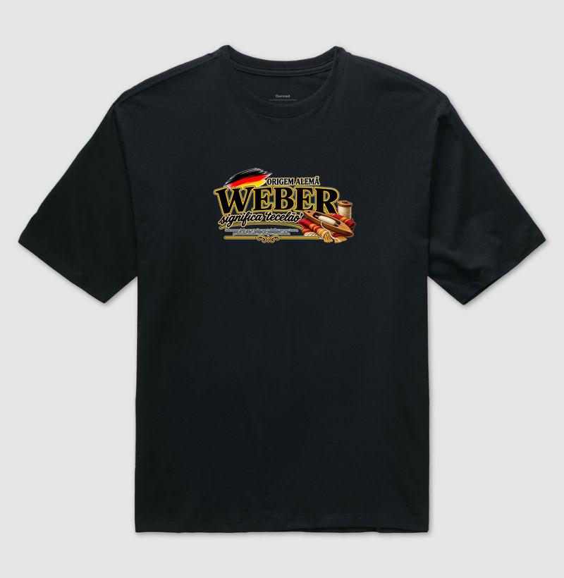 Weber  - Camiseta Oversized