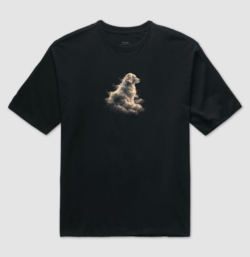 Nuvem de Cão - Camiseta Oversized