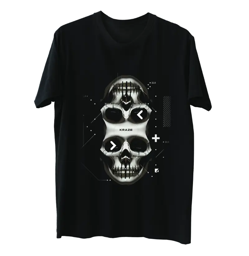Kraze - Caveira Geometric
