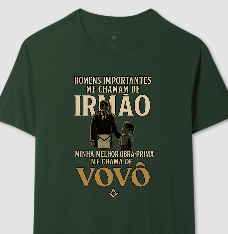 Camiseta Venerável Vovô (Neta) - Mr. GADU