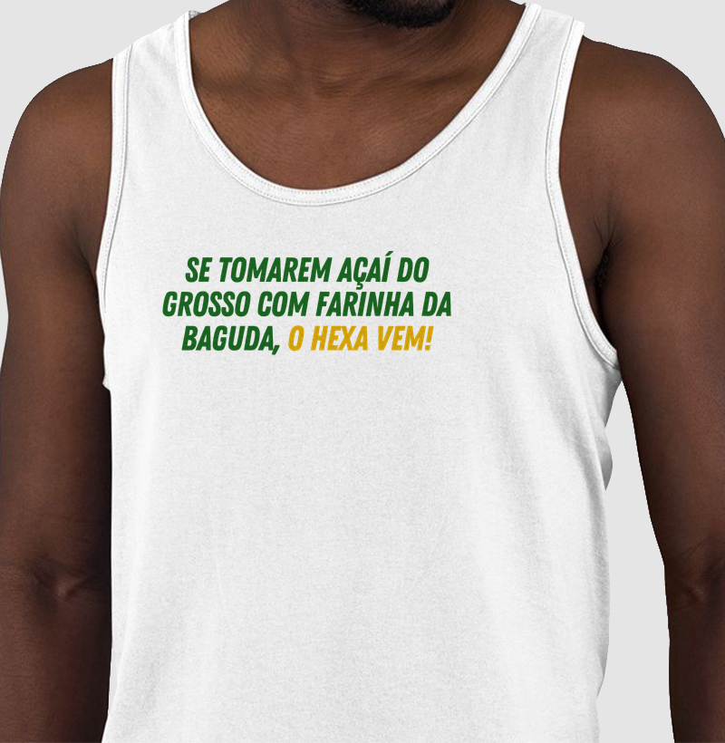 Açaí do grosso com farinha da baguda