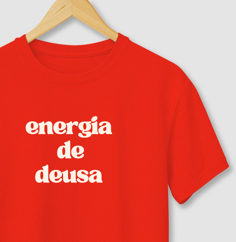 Camiseta Energia de Deusa
