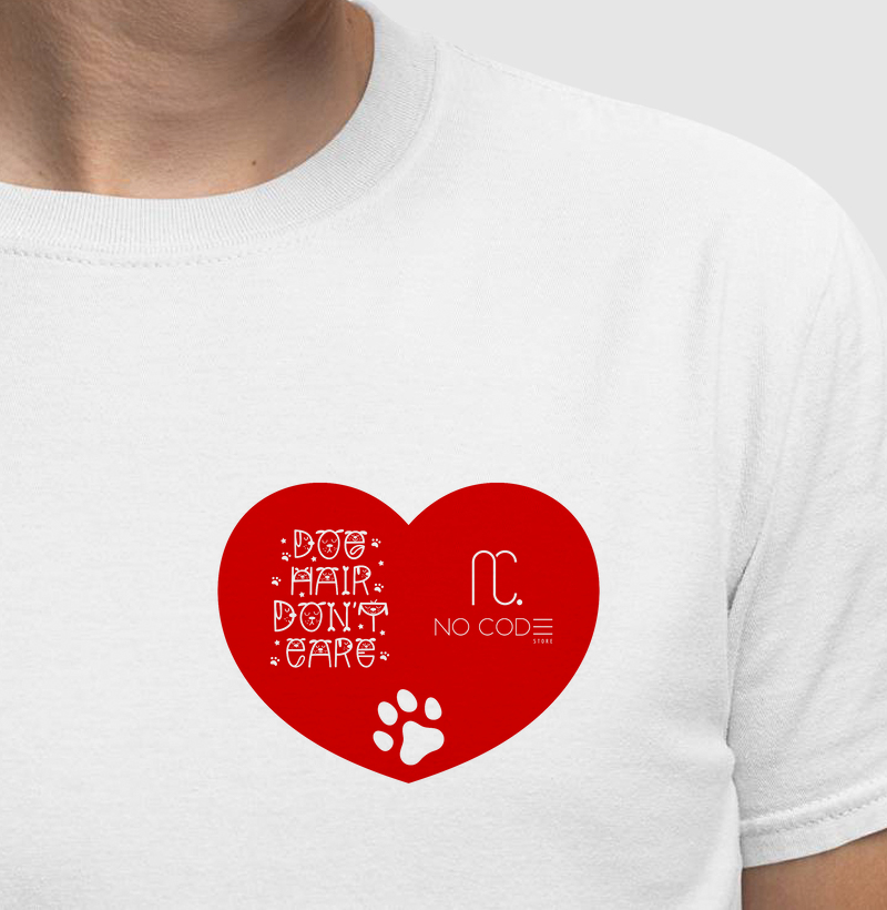 Camiseta "Dog hair| Don't care"