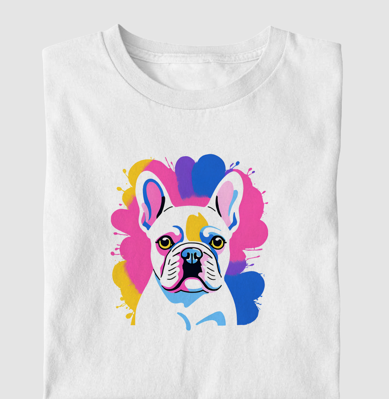 Bulldog Francês Aquarela