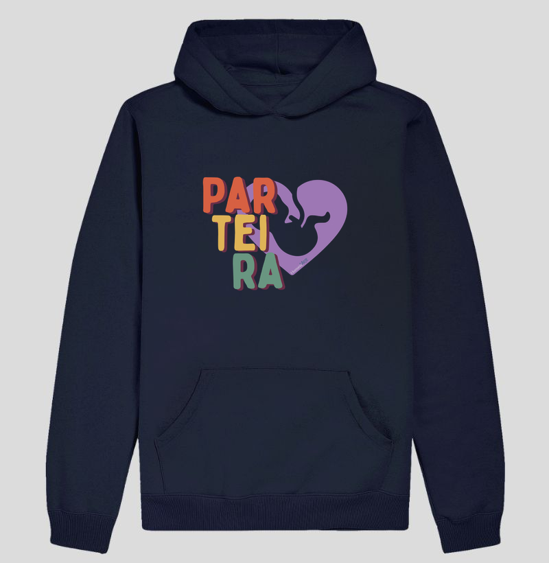 PARTEIRA Moleton Hoodie Slim - Quem guarda o conhecimento do nascimento
