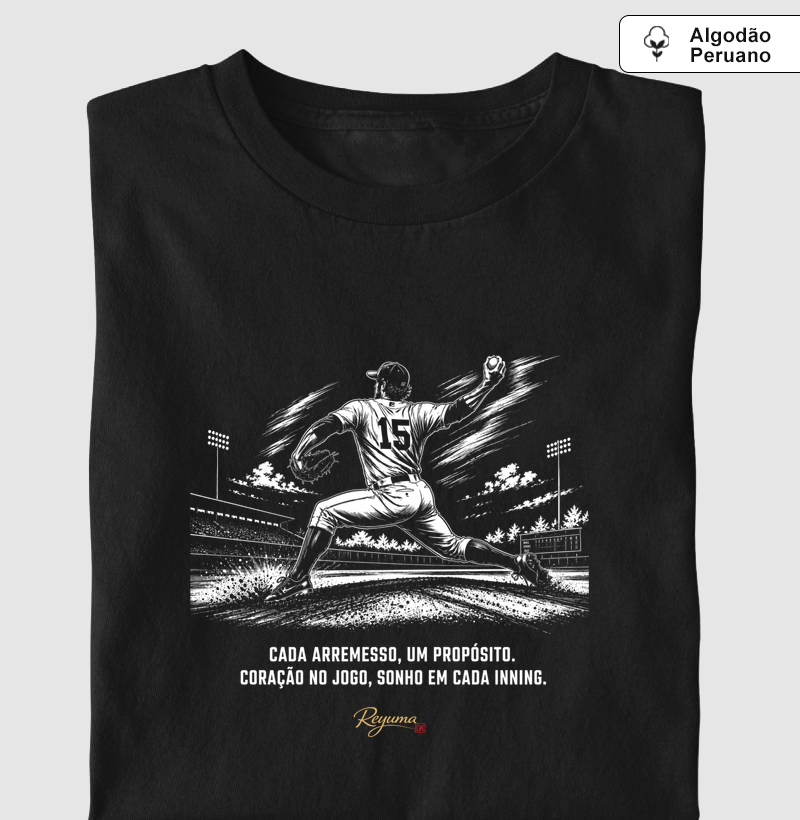 Camiseta PIMA - Beisebol - Sonho de cada Inning