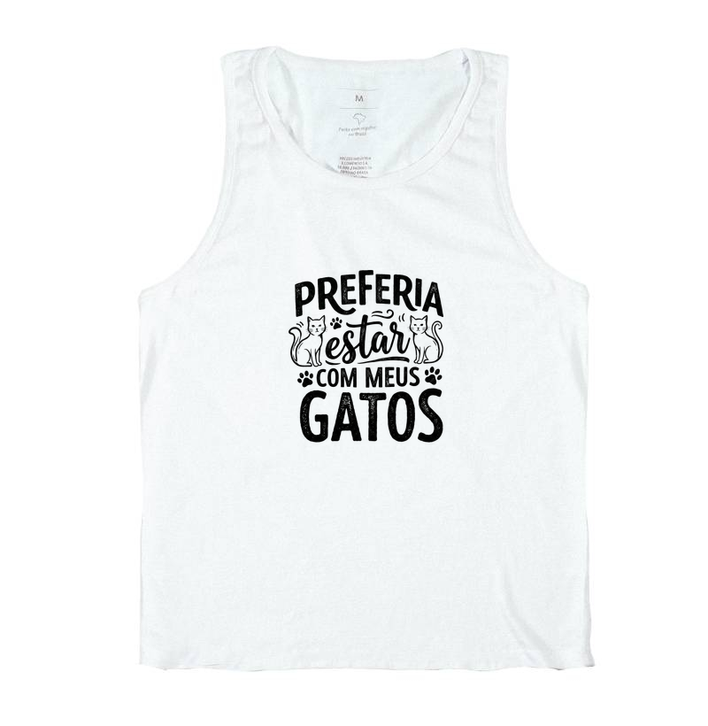 Preferia estar com meus gatos