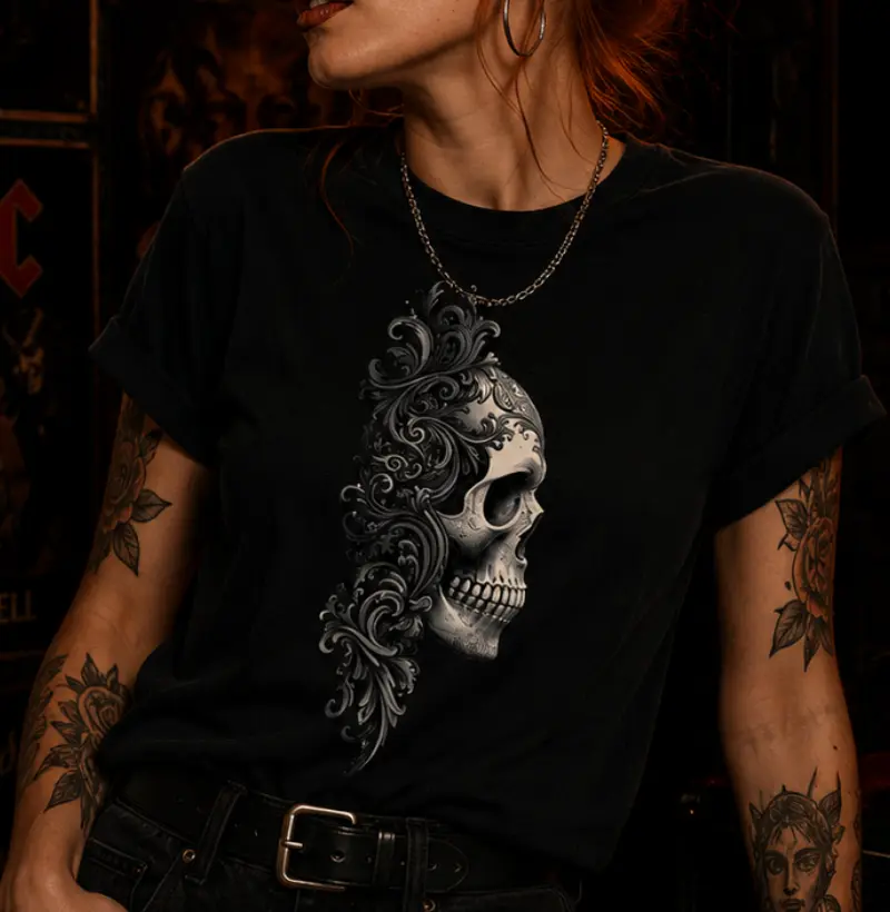 Velvet skull