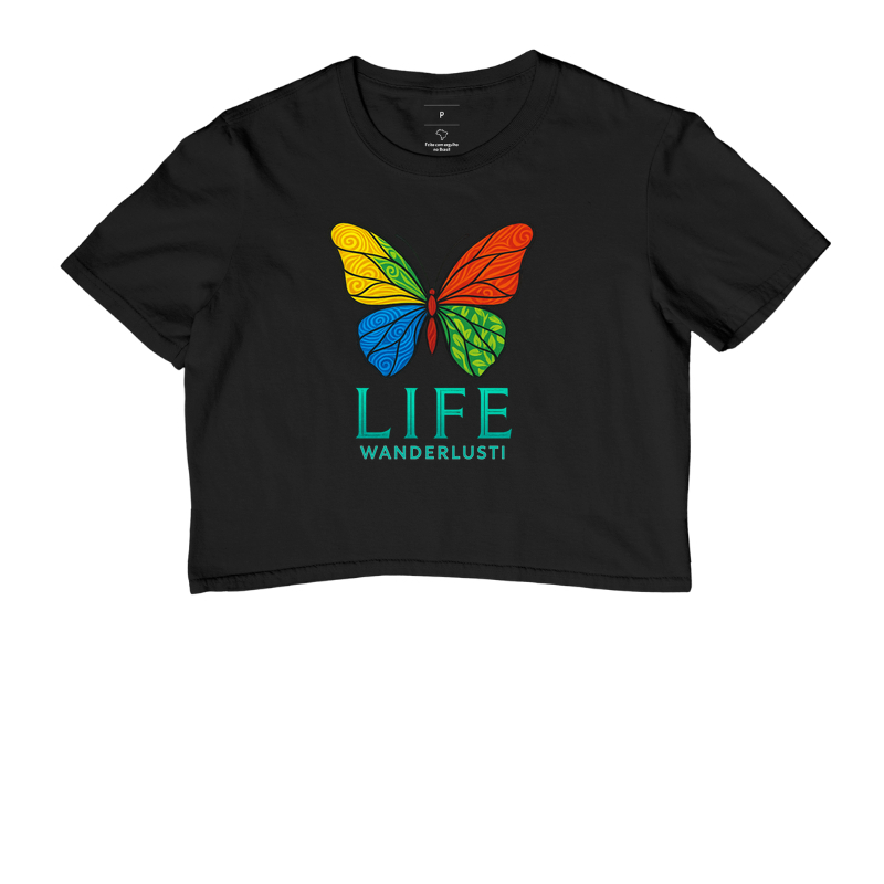 Cropped Butterfly Life