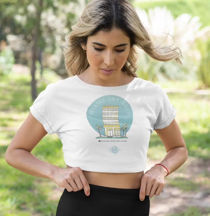 Miami Art Deco Azul by Dudu Memoriza