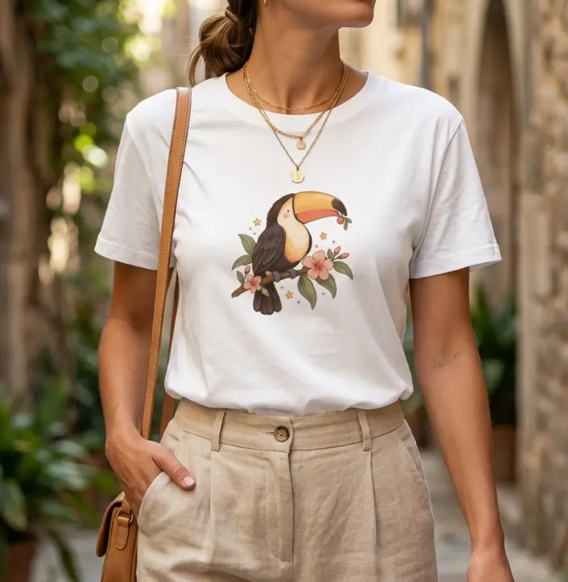 Tucano com Frutinha