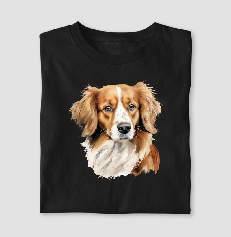 Nederlands Kooikerhondj aquarela