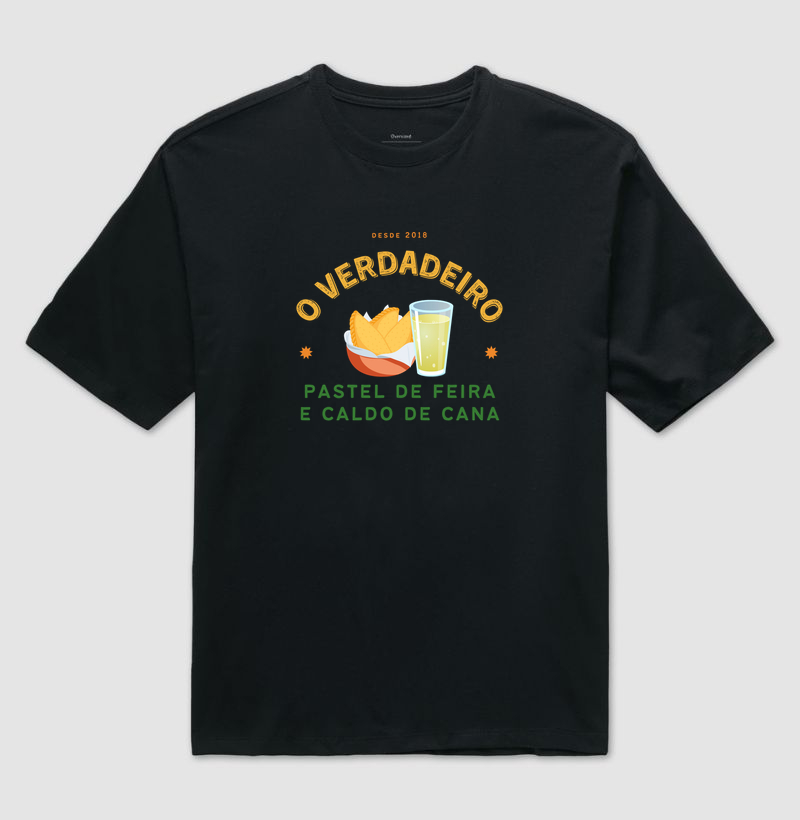 Camiseta Oversized Caldo de Cana