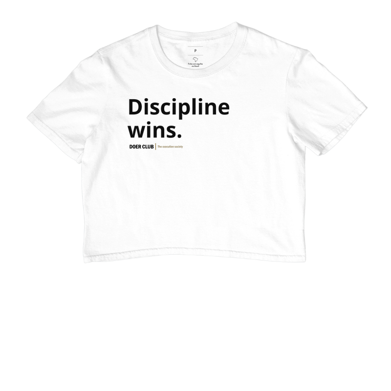 Discipline wins. 
