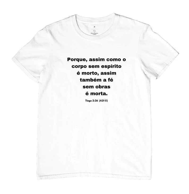 Masculina Novo Testamento Tg 2:26