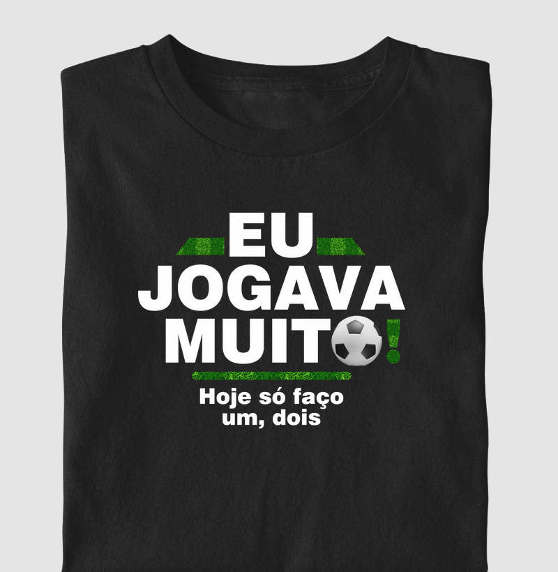 Camiseta Só faço um, dois
