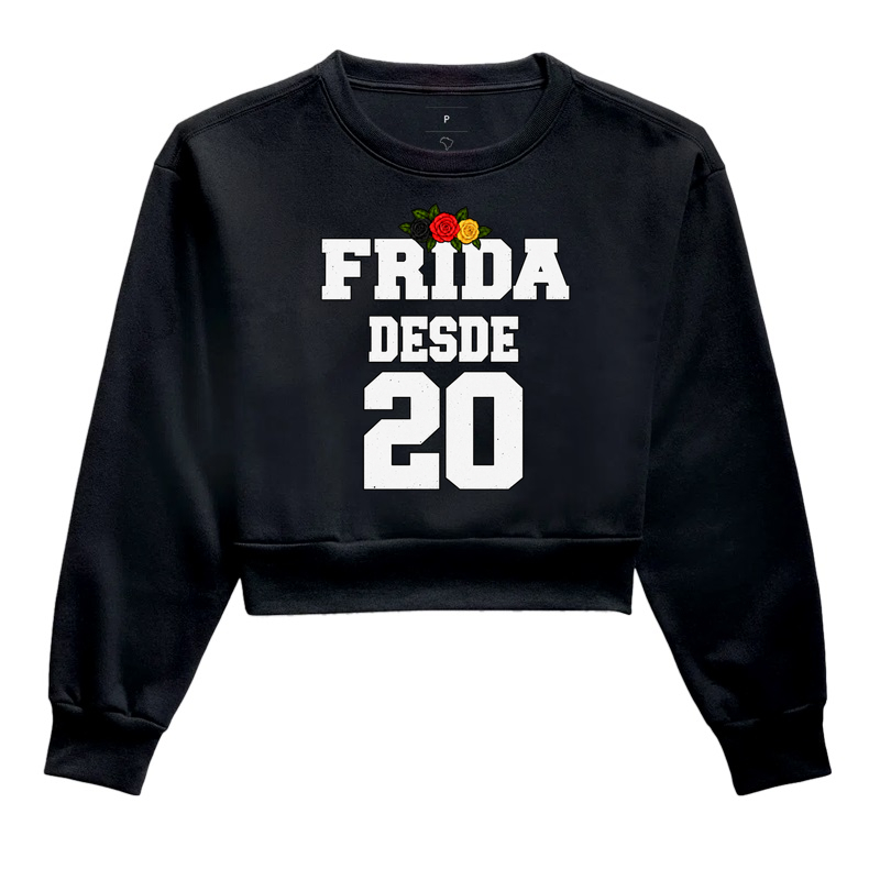 FRIDA - Cropped Moletom