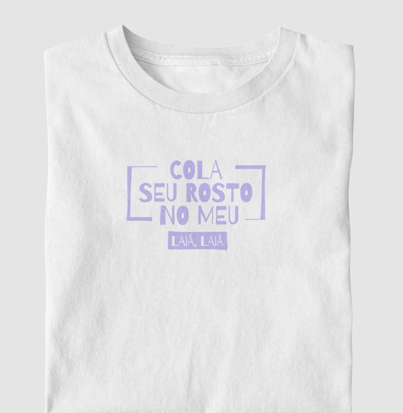 Camiseta Samba - Cola seu Rosto no Meu