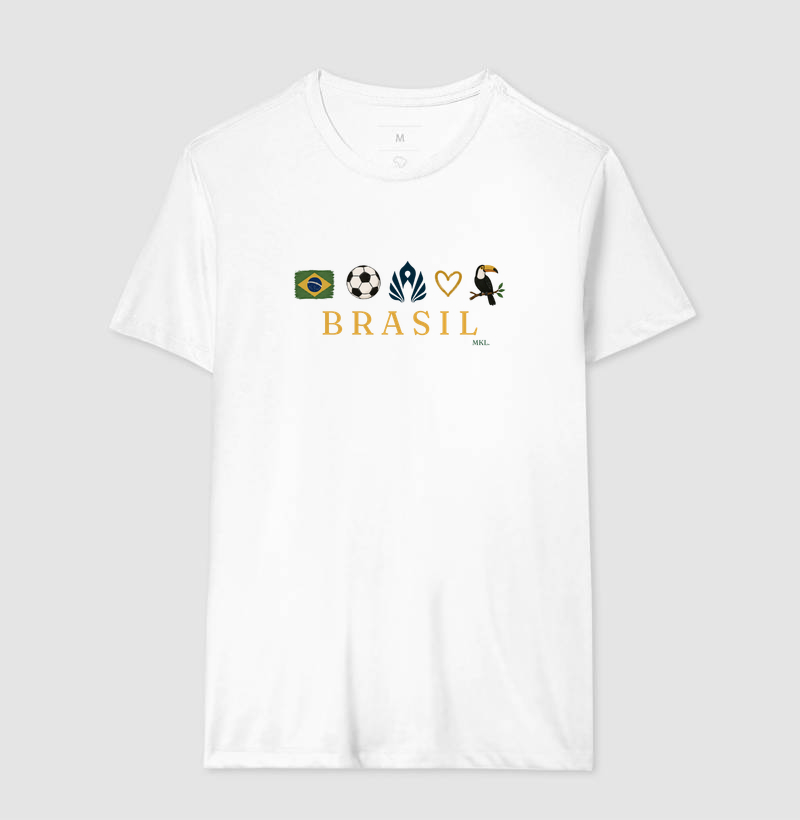 Camiseta Algodão Premium - Sabrina e Marcelo